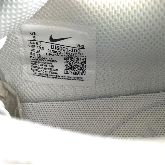 Nike Womens Air Max Excee Shoes Size 9 DJ6001-100 - Picture 7 of 8